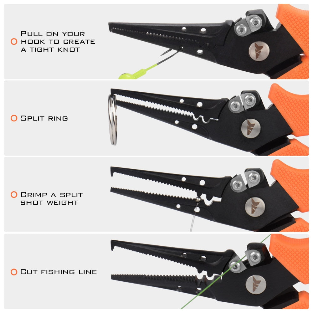 KastKing Cutthroat Saltwater Resistant Stainless Steel Pliers