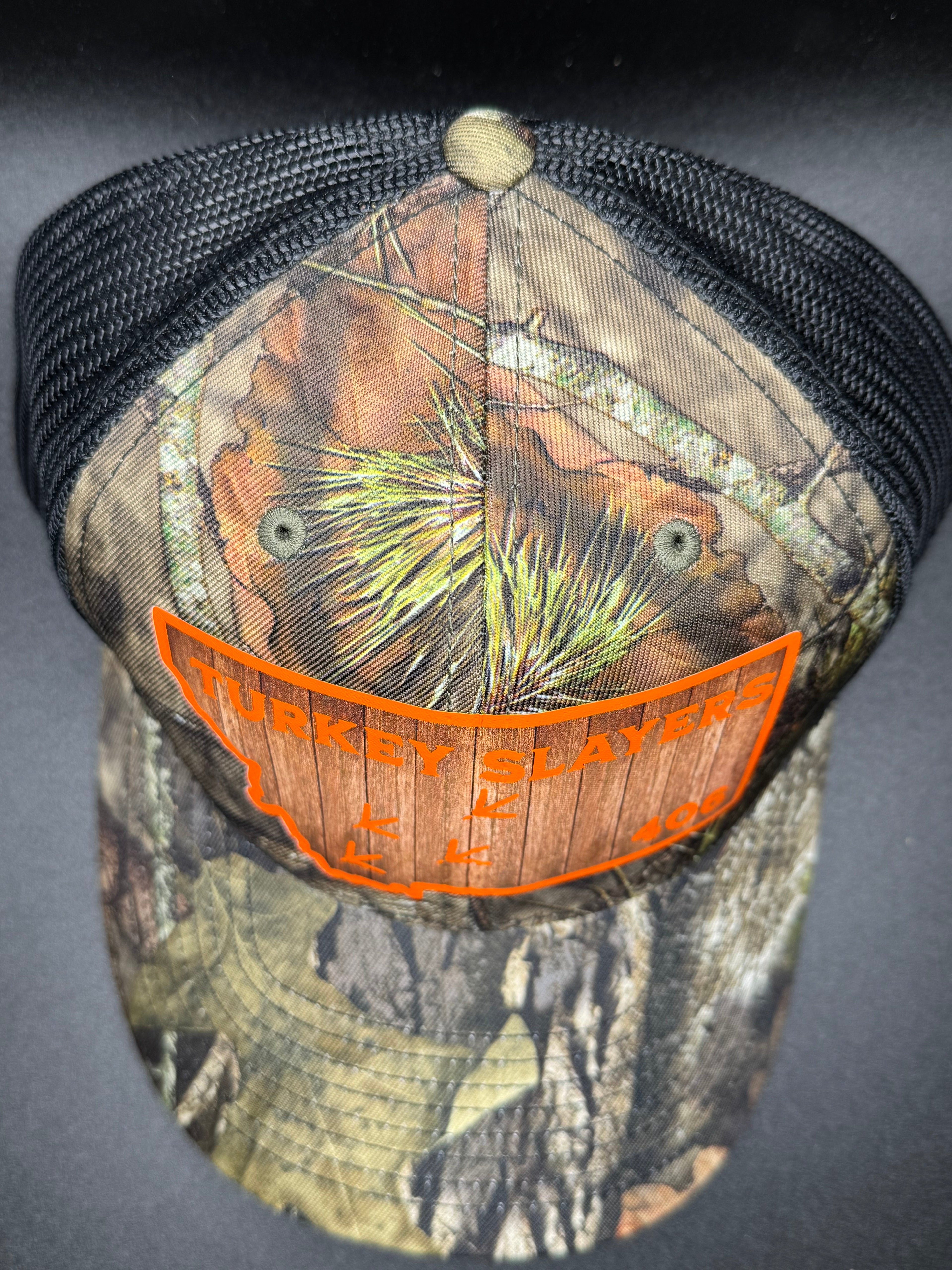 Turkey Slayers 406 - Camo Hat (6 Panel)