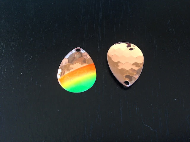 #3.5 Colorado Copper/Mexican Hat Spinner Blade (single blade)